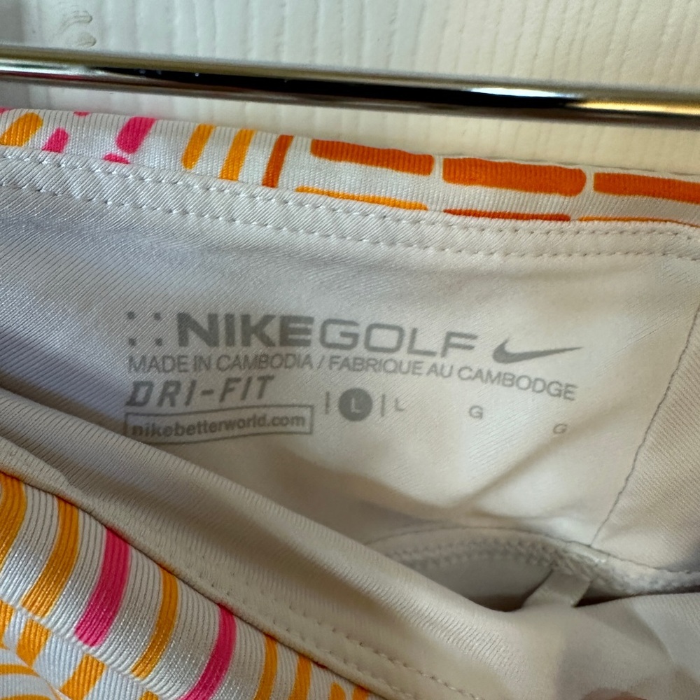 Nike Multicolor Patterned Athletic Skort - Pink & Yellow - Picture 3 of 4
